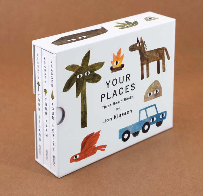 Your Places Box Set: (Three Board Books for Babies and Toddlers about Safe Spaces, Comfort, and Imagination) -- Jon Klassen, Hardcover