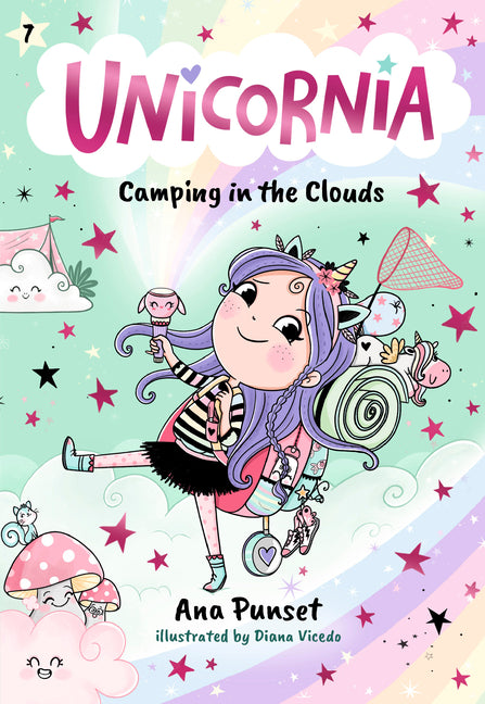 Unicornia: Camping in the Clouds -- Ana Punset, Paperback
