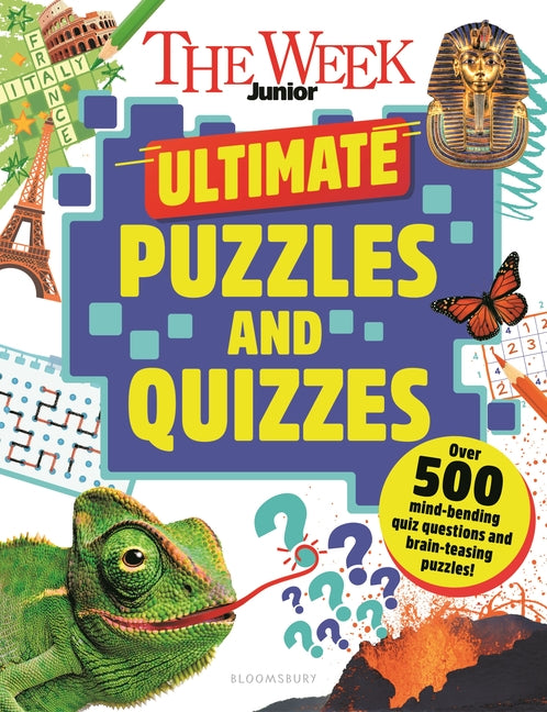 The Week Junior Ultimate Puzzles and Quizzes: Over 200 Pages of Mind-Bending Quizzes, Sudoku, Word Searches, Crosswords and Much More -- The Week Junior, Paperback