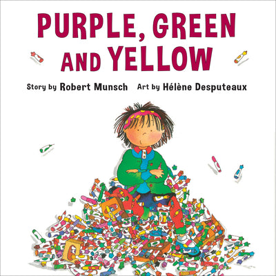 Purple, Green and Yellow (Annikin Miniature Edition) -- Robert Munsch, Novelty