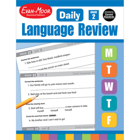 Daily Language Review Grade 2 Te -- Evan-Moor Educational Publishers, Paperback