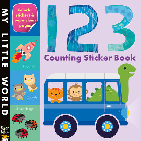 123 Counting Sticker Book -- Tiger Tales, Paperback