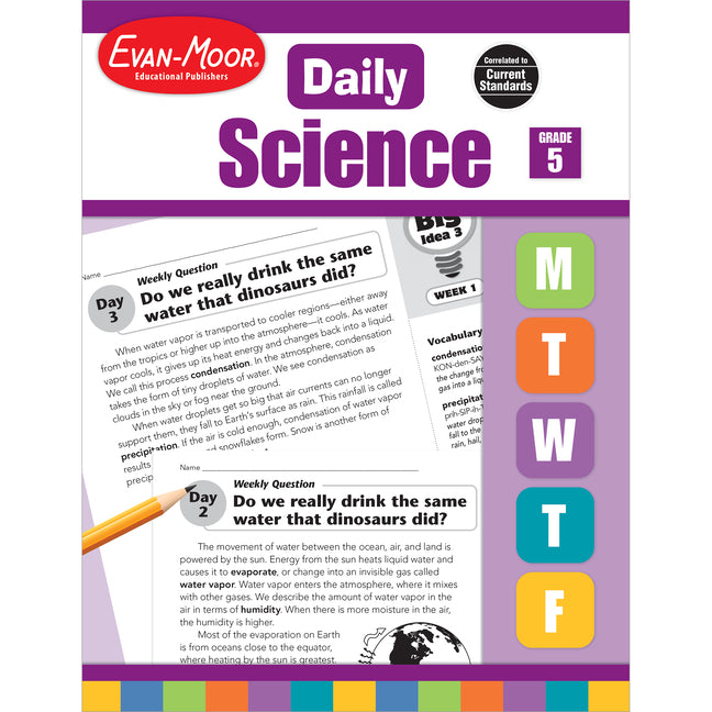 Daily Science Grade 5 Te -- Evan-Moor Educational Publishers, Paperback