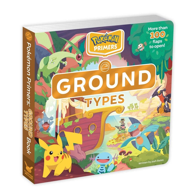 Pokémon Primers: Ground Types Book -- Josh Bates, Board Book