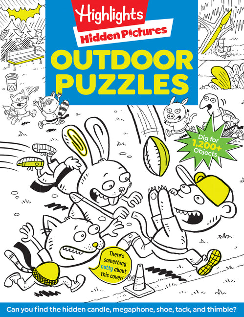 Outdoor Puzzles: Outdoor Activity Book Featuring Forests, Parks and More, Camping Game and Puzzle Book for Kids Ages 6-12 -- Highlights, Paperback