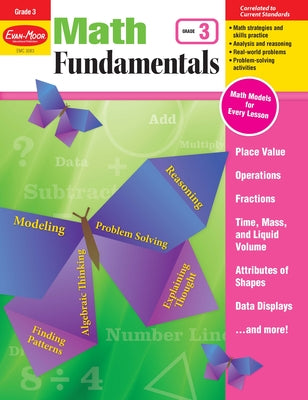 Math Fundamentals, Grade 3 -- Evan-Moor Educational Publishers, Paperback