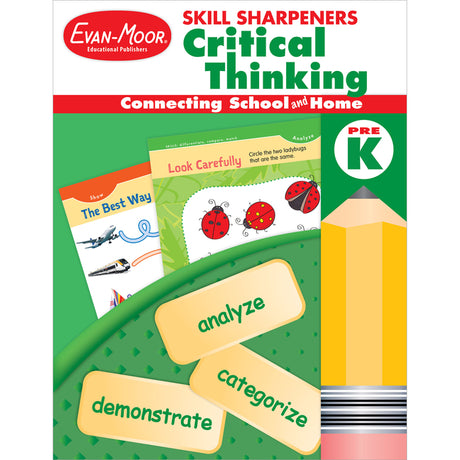 Skill Sharpeners: Critical Thinking Prek -- Evan-Moor Educational Publishers, Paperback