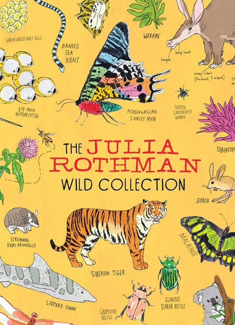 The Julia Rothman Wild Collection: Ocean Anatomy, Wildlife Anatomy, Insect Anatomy -- Julia Rothman, Paperback