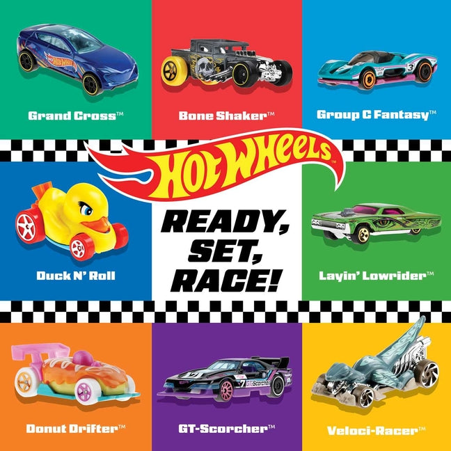 Hot Wheels: Ready, Set, Race! -- Mattel, Board Book