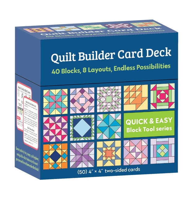 Quilt Builder Card Deck: 40 Blocks, 8 Layouts, Endless Possibilities -- Publishing, Other