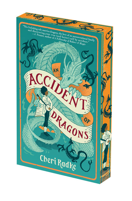 An Accident of Dragons: Deluxe Stenciled Edges -- Cheri Radke, Paperback