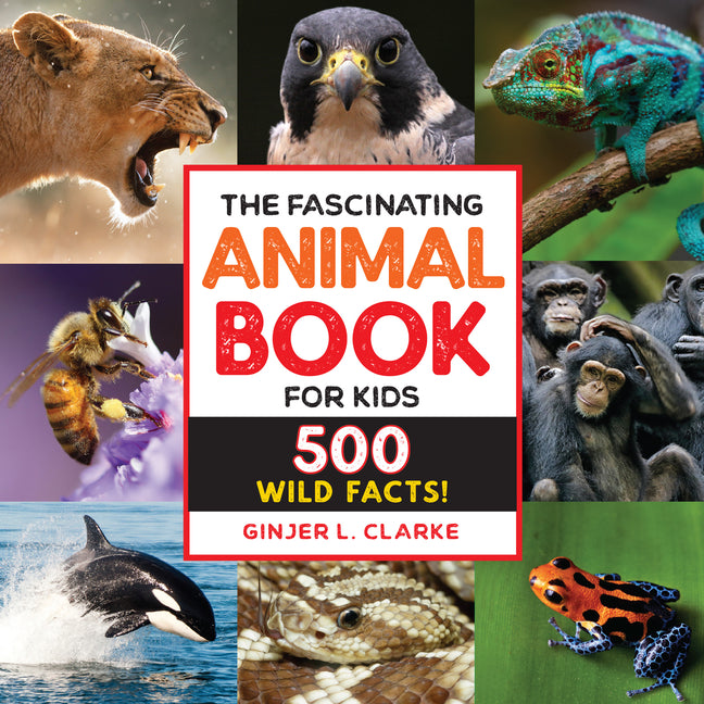 The Fascinating Animal Book for Kids: 500 Wild Facts! -- Ginjer Clarke, Paperback