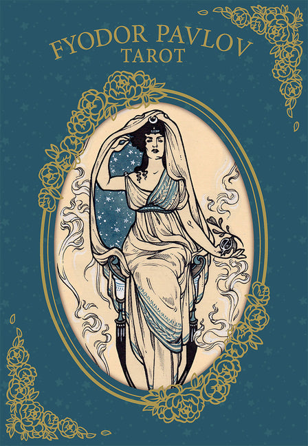 Fyodor Pavlov Tarot: Inclusive, Hand-Painted 78-Card Deck with Gold Gilt Edges & Linen Finish - Includes 172-Page Hardcover Guidebook -- Fyodor Pavlov, Other