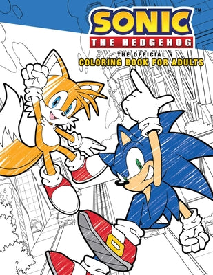 Sonic the Hedgehog: The Official Adult Coloring Book -- Insight Editions, Paperback