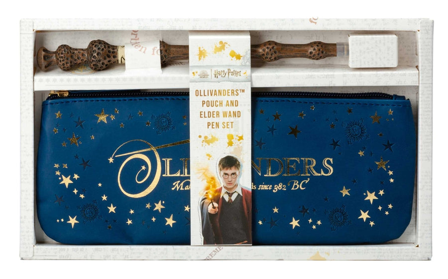 Harry Potter: Ollivanders(tm) Pouch and Elder Wand Pen Set -- Insight Editions, Paperback