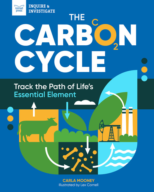 The Carbon Cycle: Track the Path of Life's Essential Element -- Carla Mooney, Hardcover