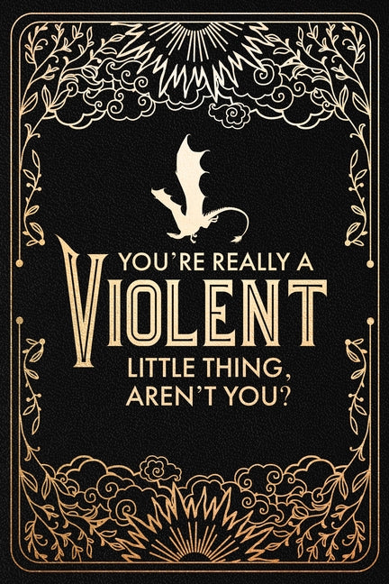 Official Fourth Wing Journal: Violent Little Thing Edition with Lined Pages -- Rebecca Yarros, Hardcover