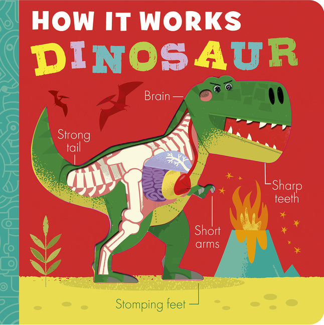 How It Works: Dinosaur -- Amelia Hepworth, Board Book