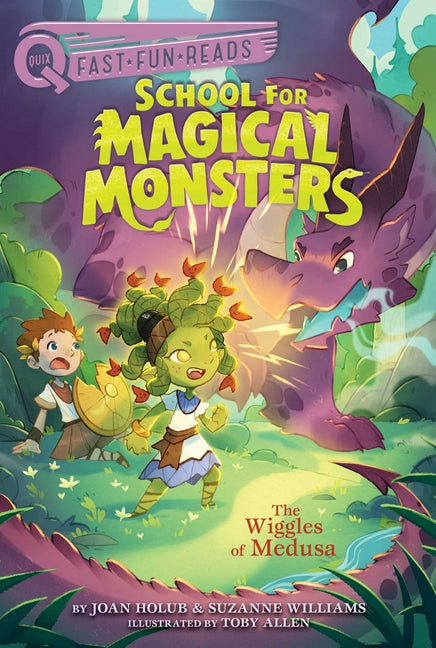 The Wiggles of Medusa: A Quix Book -- Joan Holub, Paperback