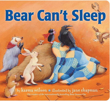 Bear Can't Sleep -- Karma Wilson, Board Book