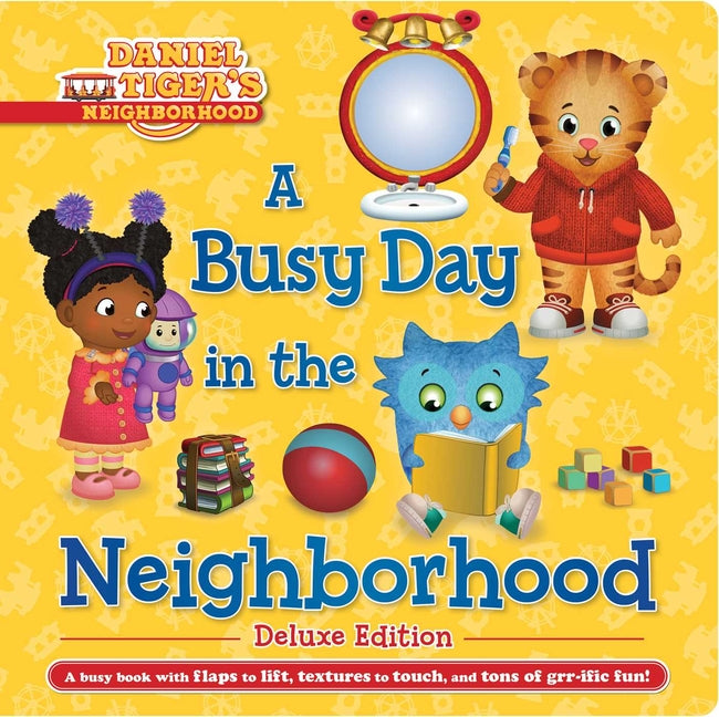 A Busy Day in the Neighborhood Deluxe Edition -- Cala Spinner, Board Book