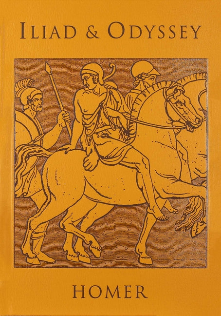Iliad & Odyssey -- Homer, Leather
