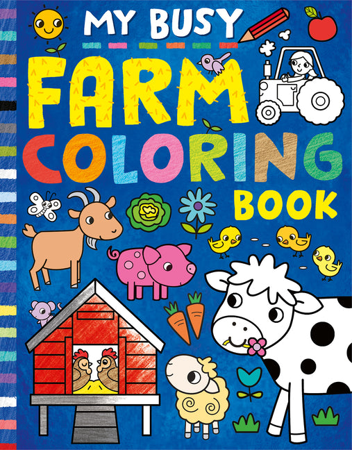 My Busy Farm Coloring Book -- Tiger Tales, Paperback