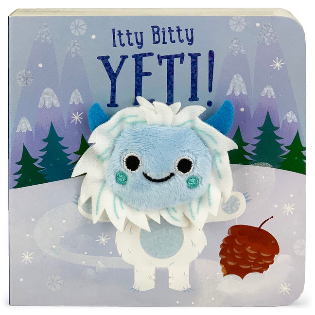 Itty Bitty Yeti Puppet Book -- Brick Puffinton, Board Book