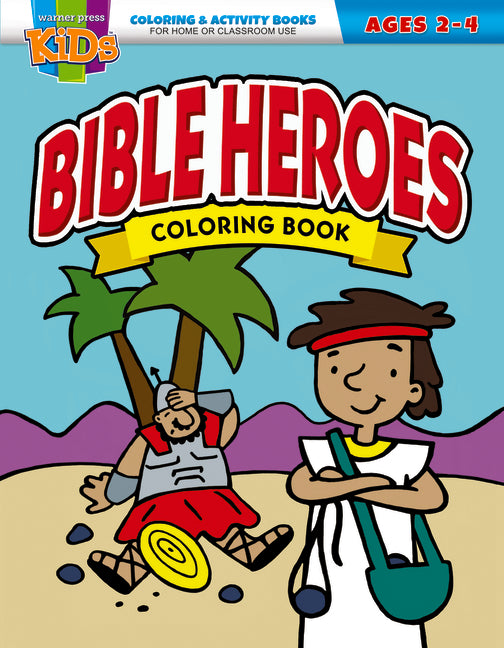 Bible Heroes Coloring Book -- Warner Press, Paperback