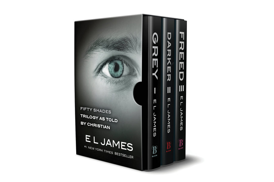 Fifty Shades as Told by Christian Trilogy: Grey, Darker, Freed Box Set -- E. L. James, Paperback