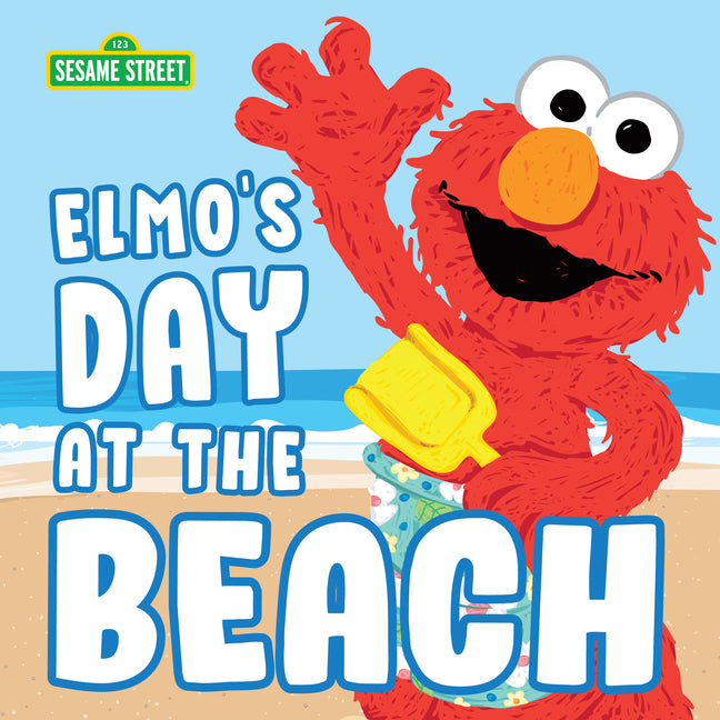 Elmo's Day at the Beach -- Sesame Workshop, Hardcover