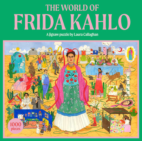 The World of Frida Kahlo 1000 Piece Puzzle: A Jigsaw Puzzle -- Holly Black, Other