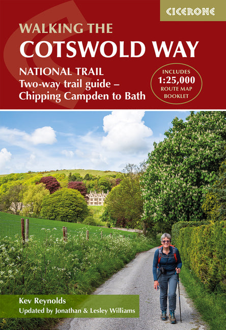 The Cotswold Way: National Trail Two-Way Trail Guide - Chipping Campden to Bath -- Kev Reynolds, Paperback