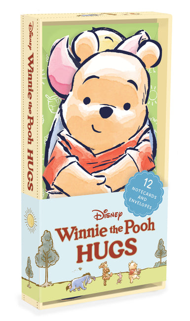 Disney Winnie the Pooh Hugs Notecards: 12 Notecards and Envelopes -- Disney, Other