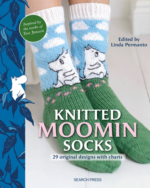 Knitted Moomin Socks: 29 Original Designs with Charts -- Linda Permanto, Paperback