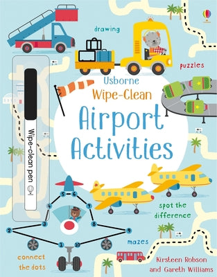 Wipe-Clean Airport Activities -- Kirsteen Robson, Paperback