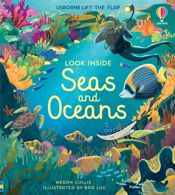 Look Inside Seas and Oceans -- Bao Luu, Board Book
