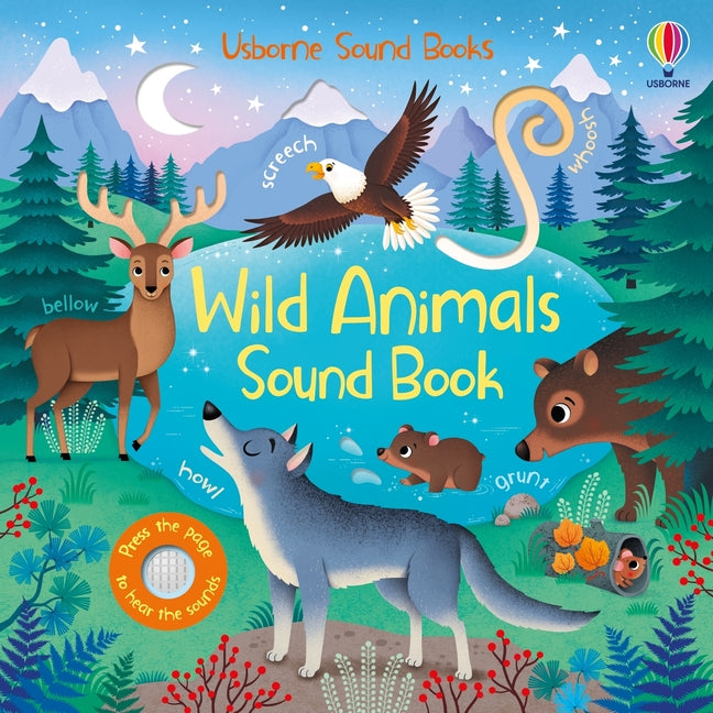 Wild Animals Sound Book -- Sam Taplin, Board Book