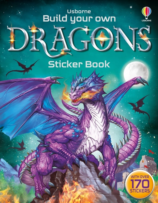 Build Your Own Dragons Sticker Book -- Simon Tudhope, Paperback