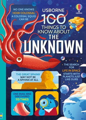 100 Things to Know about the Unknown: A Fact Book for Kids -- Jerome Martin, Hardcover