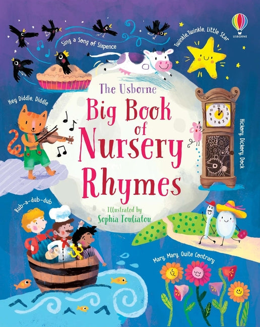 Big Book of Nursery Rhymes -- Felicity Brooks, Board Book