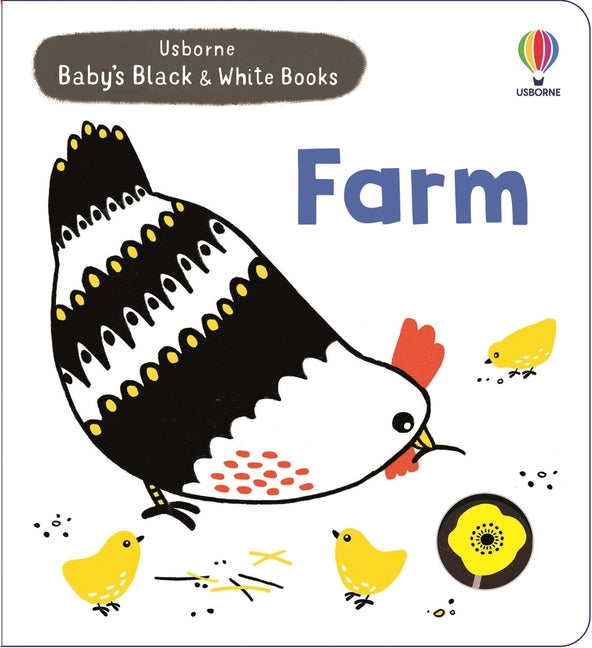 Baby's Black and White Books Farm -- Mary Cartwright, Board Book