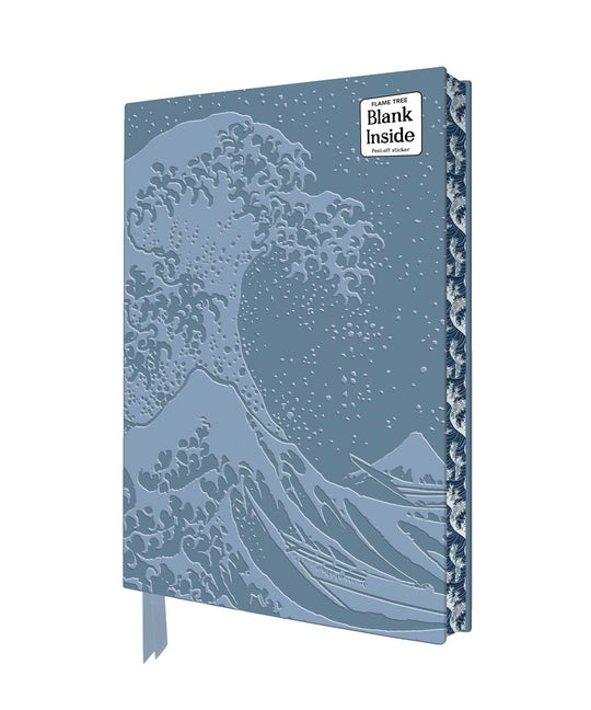 Katsushika Hokusai: The Great Wave Artisan Art Blank Notebook (Flame Tree Journals) -- Flame Tree Studio, Other