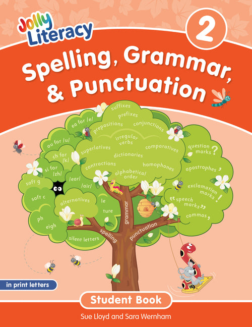 Spelling, Grammar, & Punctuation Student Book 2: In Print Letters (American English Edition) -- Sue Lloyd, Paperback