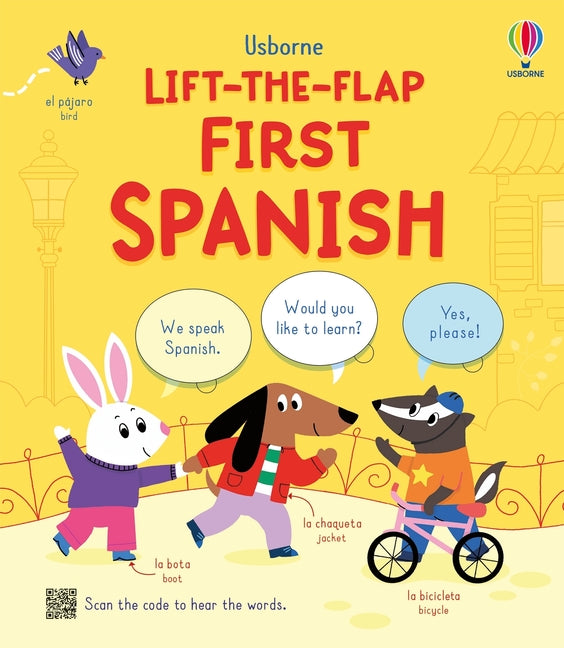 Lift-The-Flap First Spanish -- Alice Beecham, Board Book
