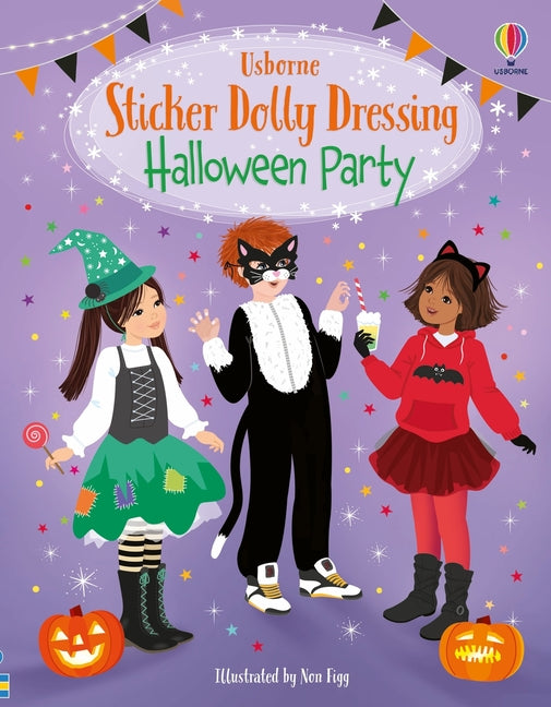 Sticker Dolly Dressing Halloween Party -- Fiona Watt, Paperback
