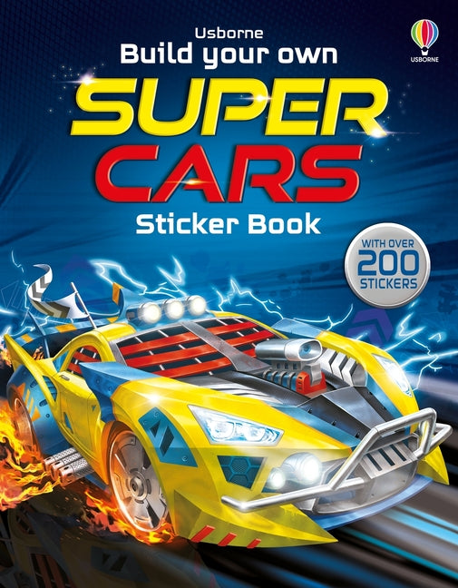 Build Your Own Supercars Sticker Book -- Simon Tudhope, Paperback