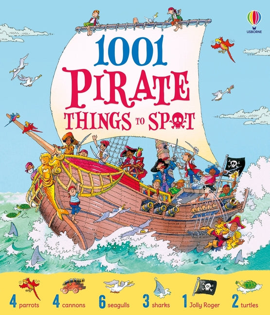 1001 Pirate Things to Spot -- Rob Lloyd Jones, Hardcover