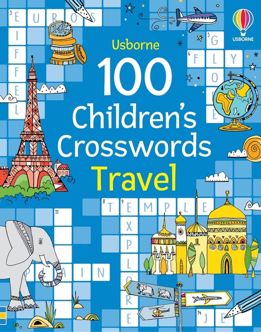 100 Children's Crosswords: Travel -- Phillip Clarke, Paperback