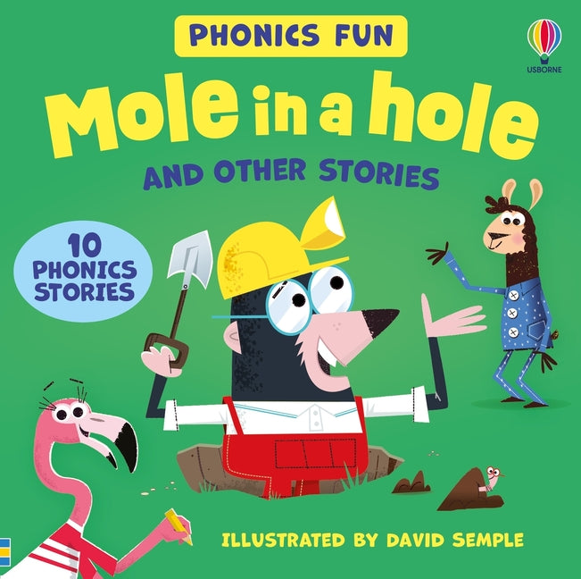 Usborne Phonics - Mole in a Hole and Other Stories -- Russell Punter, Hardcover
